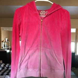 Juicy Couture Pink ombré sweatshirt